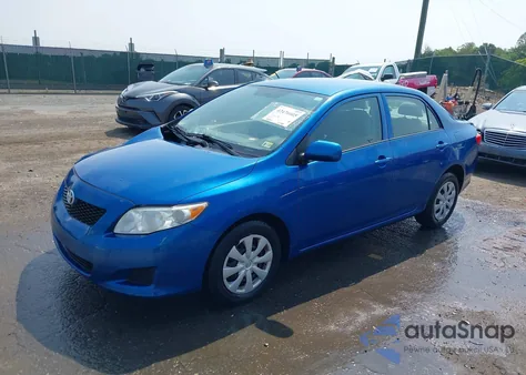 2010 Toyota Corolla Le из США, поврежденный, VIN JTDBU4EE9A9113466